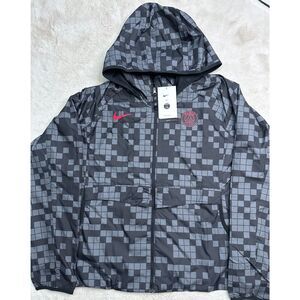 Nike Women's Large Paris Saint-Germain Hooded Soccer Jacket DB8139-025 NEW